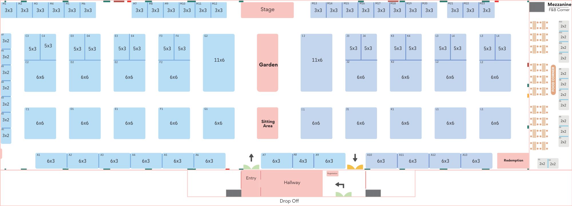 Kimomby Festival Venue Layout